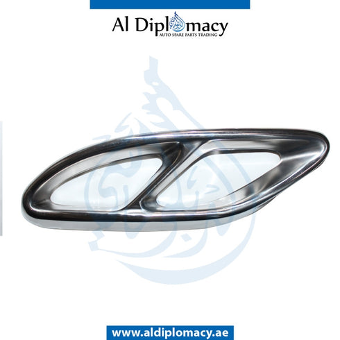 EXHAUST TAILPIPE Tip, Set, C43 LOOK for Mercedes-Benz C Class W205 (2015-2021) models