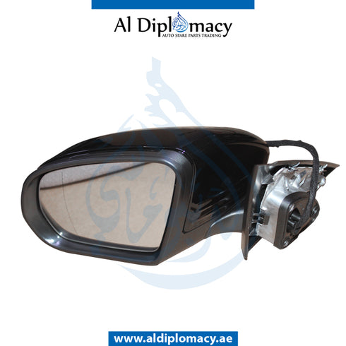 Left Mirror, COMPLETE for Mercedes-Benz C Class W205 (2015-2021) models, Part Number T-2058103905-CO