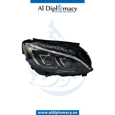 Right Headlight, UPGRADE FROM NORMAL TO LED for Mercedes-Benz C Class W205 (2015-2021) models, Part Number T-2058203061-UPGRADE