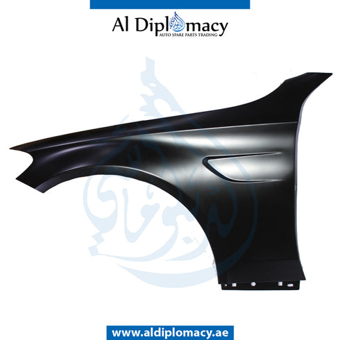 Front Left Fender, UPGRADE FROM NORMAL TO C63 LOOK for Mercedes-Benz C Class W205 (2015-2021) models, Part Number T-2058800318-LOOK