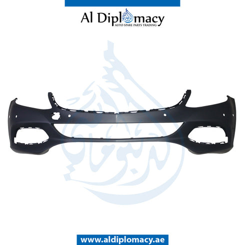 Front Bumper, WITH SENSOR Hole, NORMAL for Mercedes-Benz C Class W205 (2015-2021) models, Part Number T-2058800740
