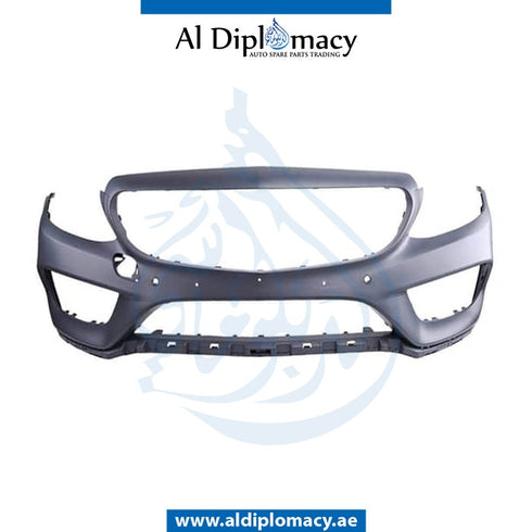 Front Bumper, WITH SENSOR Hole, AMG for Mercedes-Benz C Class W205 (2015-2021) models, Part Number T-2058802440