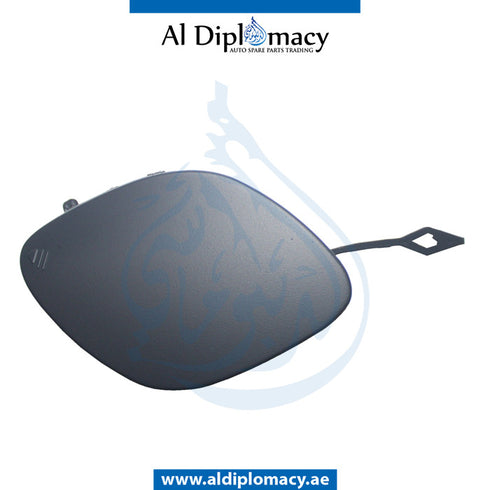 Front BUMPER TOWING HOOK COVER for Mercedes-Benz C Class W205 (2015-2021) models, Part Number T-2058851701