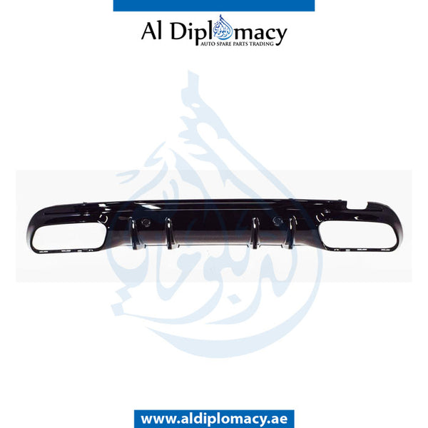 Rear BUMPER Diffuser, Amg, COMPLETE for Mercedes-Benz C Class W205 (2015-2021) models, Part Number T-2058854603-CO