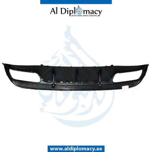Rear BUMPER Diffuser, 63 Style, COMPLETE for Mercedes-Benz C Class W205 (2015-2021) models, Part Number T-2058856438-CO