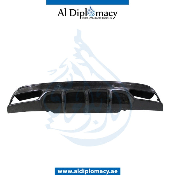 Rear BUMPER Diffuser, Carbon, 63 for Mercedes-Benz C Class W205 (2015-2021) models, Part Number T-2058856438-CARBON