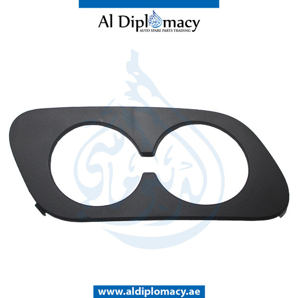 Right EXHAUST TAILPIPE TIP TRIM Plate, AMG for Mercedes-Benz C Class W205 (2015-2021) models, Part Number T-2058857604