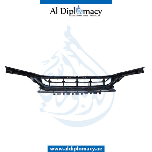 Front Lower BUMPER Grille, Center, BLACK for Mercedes-Benz C Class W205 (2015-2021) models