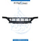 Front Lower BUMPER Grille, Center, BLACK for Mercedes-Benz C Class W205 (2015-2021) models, Part Number T-2058857904