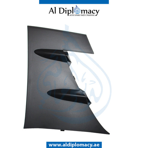 Front Left Lower BUMPER GRILLE Cover, AMG for Mercedes-Benz C Class W205 (2015-2021) models, Part Number T-2058858402