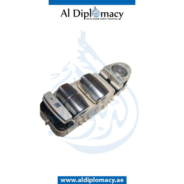 Front Left DOOR WINDOW Switch, BEIGE for Mercedes-Benz C Class N293 (2019-2023) models, Part Number T-2059056811 8R73