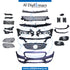 Front Bumper, WITH SENSOR Hole, AND SHOW Grille, Amg, COMPLETE for Mercedes-Benz C Class W205 (2015-2021) models, Part Number T-205FB(AMG)+S WITH GRILLE-CO-CN