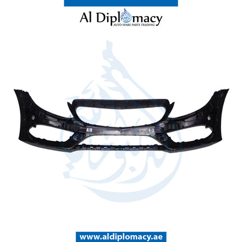 Front Bumper, WITH SENSOR Hole, AMG for Mercedes-Benz C Class W205 (2015-2021) models