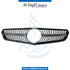 SHOW Grille, DIAMOND Style, SILVER for Mercedes-Benz C Class W205 (2015-2021) models
