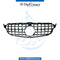 SHOW Grille, GTR Style, Black, WITH CAMERA for Mercedes-Benz C Class W205 (2015-2021) models, Part Number T-205GRILL W/CAMERA(GTR STYLE)-BK