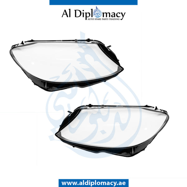 HEADLIGHT Glass, SET for Mercedes-Benz C Class W205 (2015-2021) models, Part Number T-205HL GLASS SET
