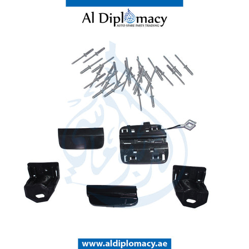 Rear Bumper, WITH SENSOR Hole, Amg, COMPLETE for Mercedes-Benz C Class W205 (2015-2021) models