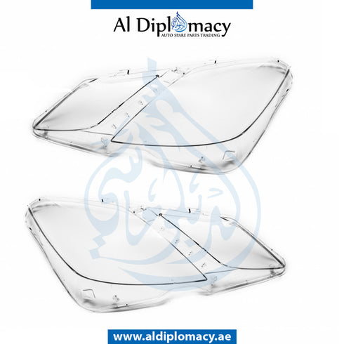 HEADLIGHT Glass, SET 2014 for Mercedes-Benz E-Class Coupe W207 (2009-2017) models, Part Number T-207 HL GLASS 2014 SET