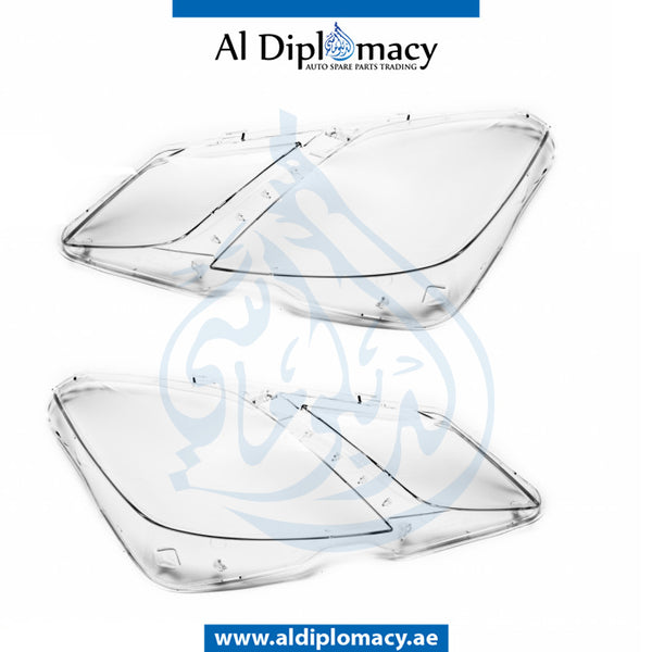 HEADLIGHT Glass, SET 2014 for Mercedes-Benz E-Class Coupe W207 (2009-2017) models, Part Number T-207 HL GLASS 2014 SET