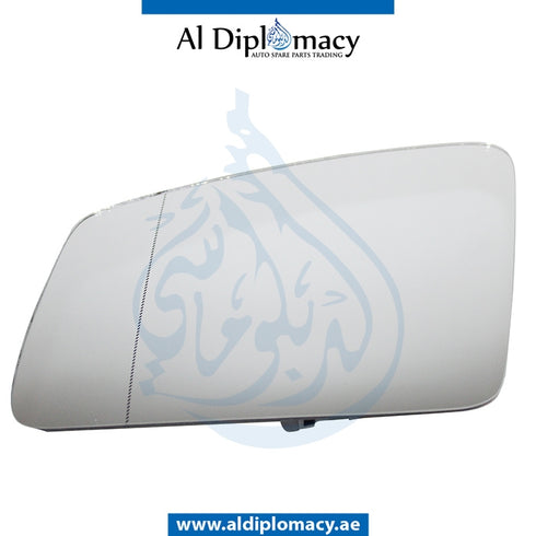 Left Mirror, WITH Glass, Cover, AND Lamp, COMPLETE for Mercedes-Benz E-Class Coupe W207 (2009-2017) models