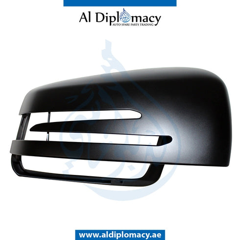 Right Mirror, WITH Glass, Cover, AND Lamp, COMPLETE for Mercedes-Benz E-Class Coupe W207 (2009-2017) models