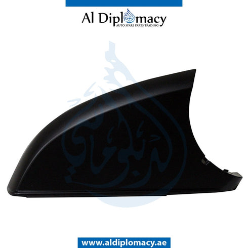 Right Mirror, WITH Glass, Cover, AND Lamp, COMPLETE for Mercedes-Benz E-Class Coupe W207 (2009-2017) models, Part Number T-2078101876-C