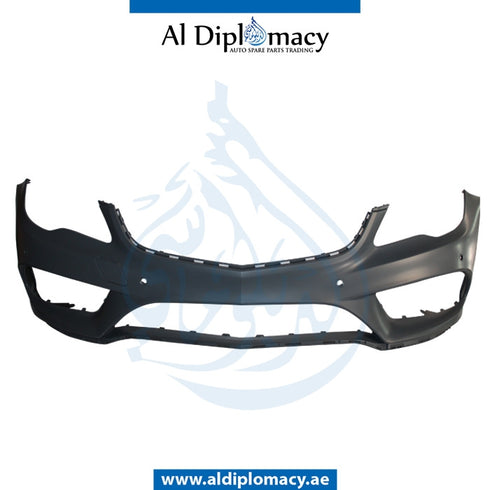 Front Bumper, WITH SENSOR Hole, Amg, COMPLETE for Mercedes-Benz E-Class Coupe W207 (2009-2017) models