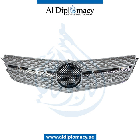 SHOW Grille, SILVER for Mercedes-Benz E-Class Coupe W207 (2009-2017) models, Part Number T-207GRILL-SL STYLE 2014