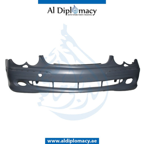 Front Bumper, WITH WIPER HOLE for Mercedes-Benz CLK Class C209 (2002-2010) models, Part Number T-2098850625