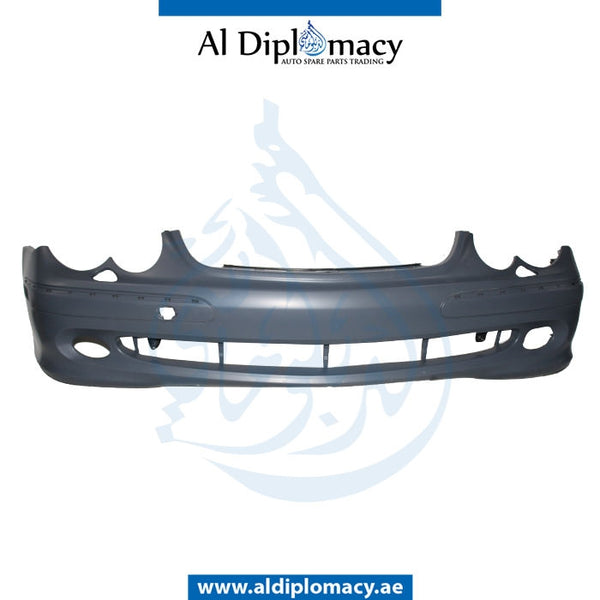 Front Bumper, WITH WIPER HOLE for Mercedes-Benz CLK Class C209 (2002-2010) models, Part Number T-2098850625