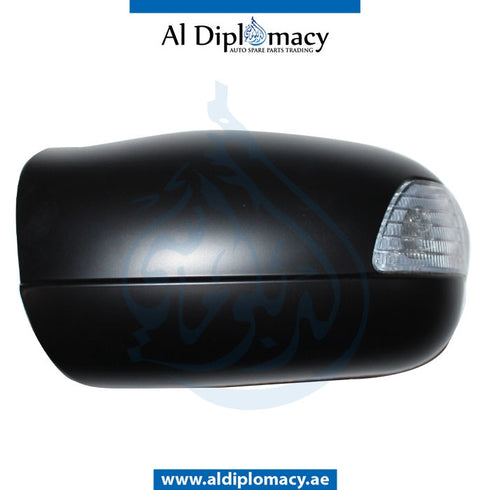 Left Mirror Cover, WITH LAMP for Mercedes-Benz E Class W210 (1996-2002) models, Part Number T-2108100164