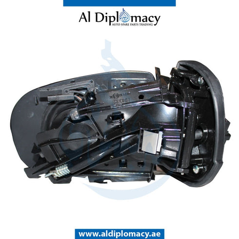 Left Mirror Frame, WITH GLASS for Mercedes-Benz E Class W210 (1996-2002) models