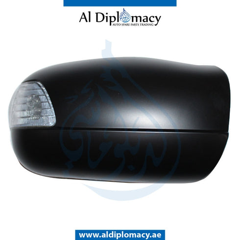 Right Mirror Cover, WITH LAMP for Mercedes-Benz E Class W210 (1996-2002) models, Part Number T-2108100264