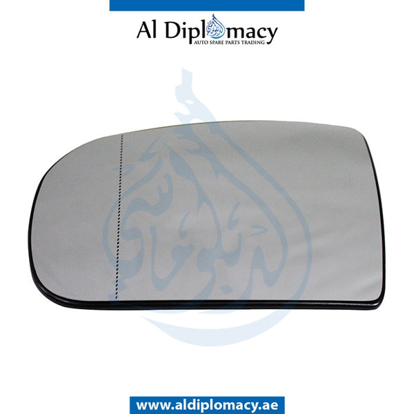Left Mirror GLASS for Mercedes-Benz E Class W210 (1996-2002) models, Part Number T-2108100721