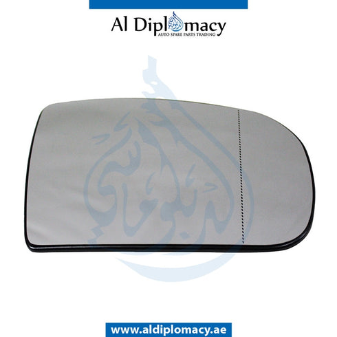Right Mirror GLASS for Mercedes-Benz E Class W210 (1996-2002) models, Part Number T-2108100821