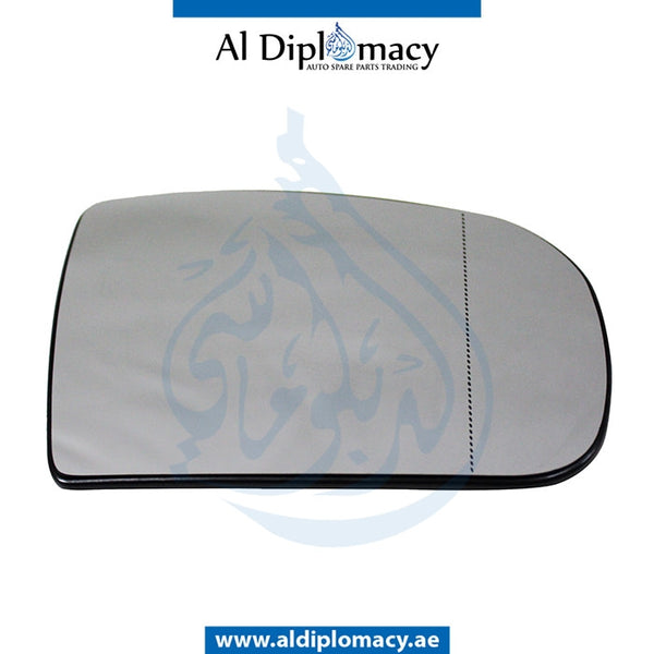 Right Mirror GLASS for Mercedes-Benz E Class W210 (1996-2002) models, Part Number T-2108100821