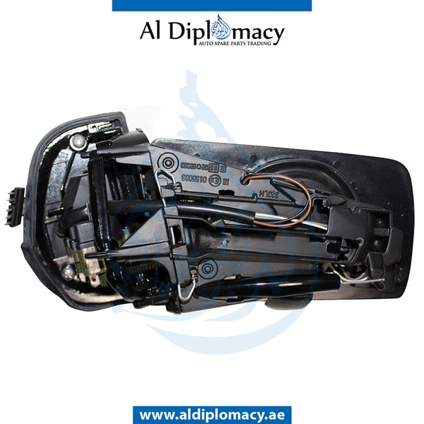 Left Mirror Frame, WITH GLASS for Mercedes-Benz C Class W129 (1989-2001) models, Part Number T-2108105916