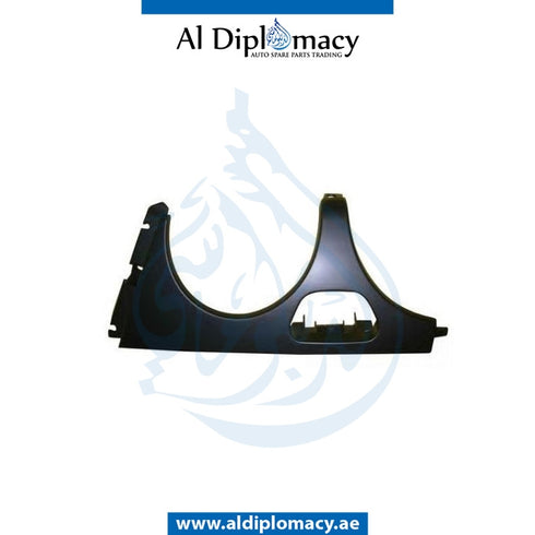 Left Lower HEADLIGHT MOLDING COVER for Mercedes-Benz E Class W210 (1996-2002) models, Part Number T-2108200312