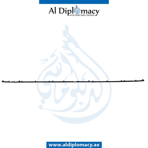 Rear BUMPER CHROME Molding, CENTER for Mercedes-Benz E Class W210 (1996-2002) models, Part Number T-2108851274