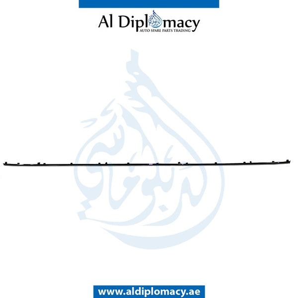 Rear BUMPER CHROME Molding, CENTER for Mercedes-Benz E Class W210 (1996-2002) models, Part Number T-2108851274