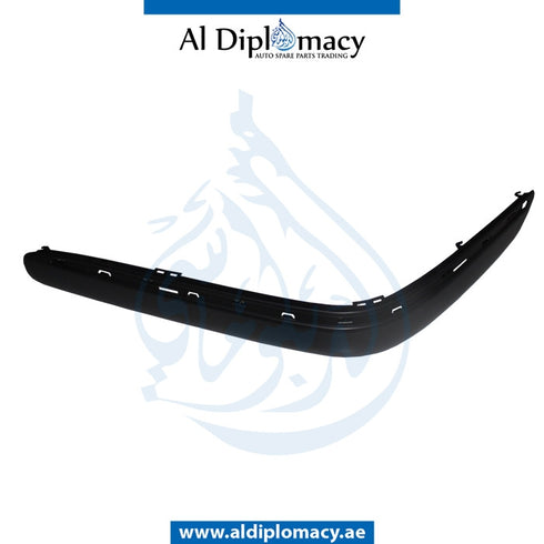 Front Left BUMPER Molding, CLASSIC for Mercedes-Benz E Class W210 (1996-2002) models, Part Number T-2108851521