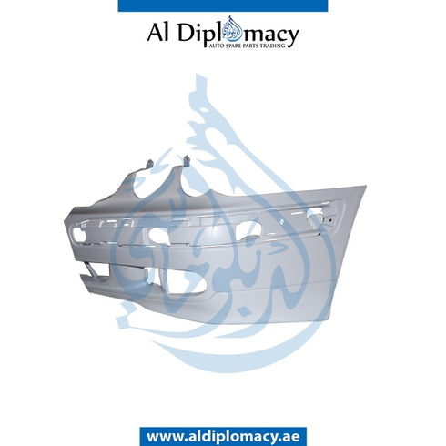 Front Bumper, WITHOUT WIPER HOLE for Mercedes-Benz E Class W210 (1996-2002) models