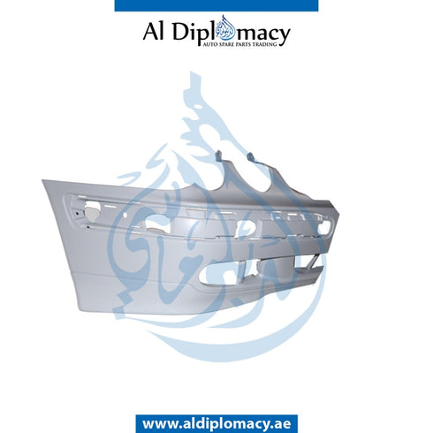 Front Bumper, WITHOUT WIPER HOLE for Mercedes-Benz E Class W210 (1996-2002) models
