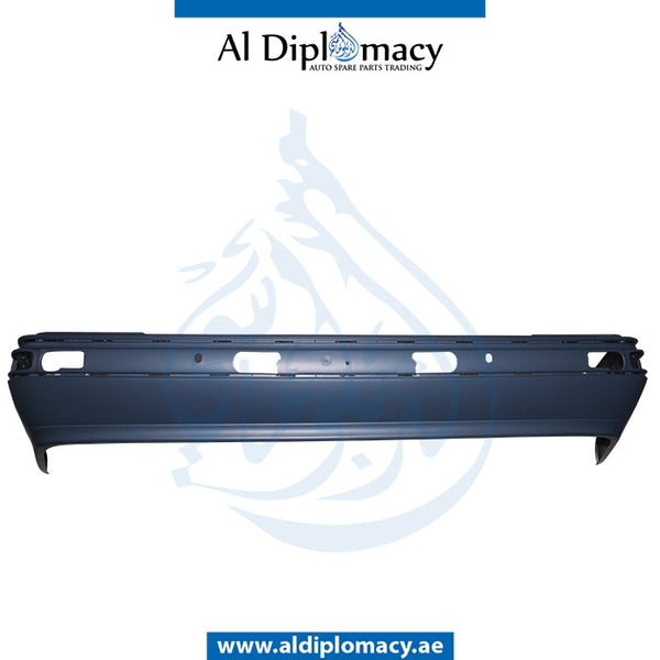 Rear Bumper, WITH SENSOR HOLE for Mercedes-Benz E Class W210 (1996-2002) models, Part Number T-2108852125