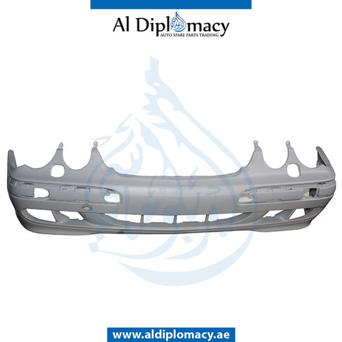 Front Bumper, WITH WIPER HOLE for Mercedes-Benz E Class W210 (1996-2002) models, Part Number T-2108852325