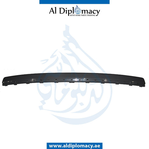 Rear BUMPER Molding, CENTER for Mercedes-Benz E Class W210 (1996-2002) models, Part Number T-2108853221