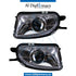 FOG Lamp, Silver, WITH Lens, SET for Mercedes-Benz E Class W210 (1996-2002) models, Part Number T-210FOG LAMP-SL WITH LINS