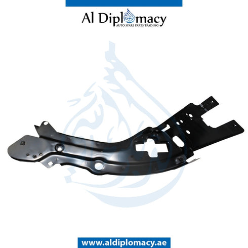 Left RADIATOR SUPPORT HEADLIGHT FRAME for Mercedes-Benz E Class W211 (2002-2009) models, Part Number T-2116200316