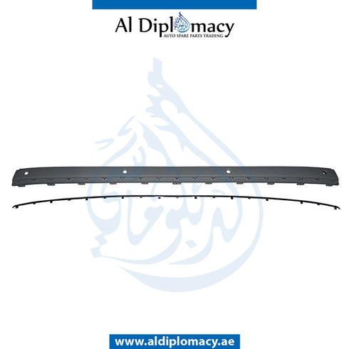 Rear BUMPER Cover, CENTER for Mercedes-Benz E Class W211 (2002-2009) models, Part Number T-2118800112