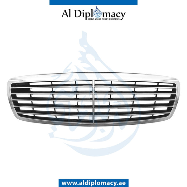 SHOW Grille, WITH FRAME for Mercedes-Benz E Class W211 (2002-2009) models, Part Number T-2118800583